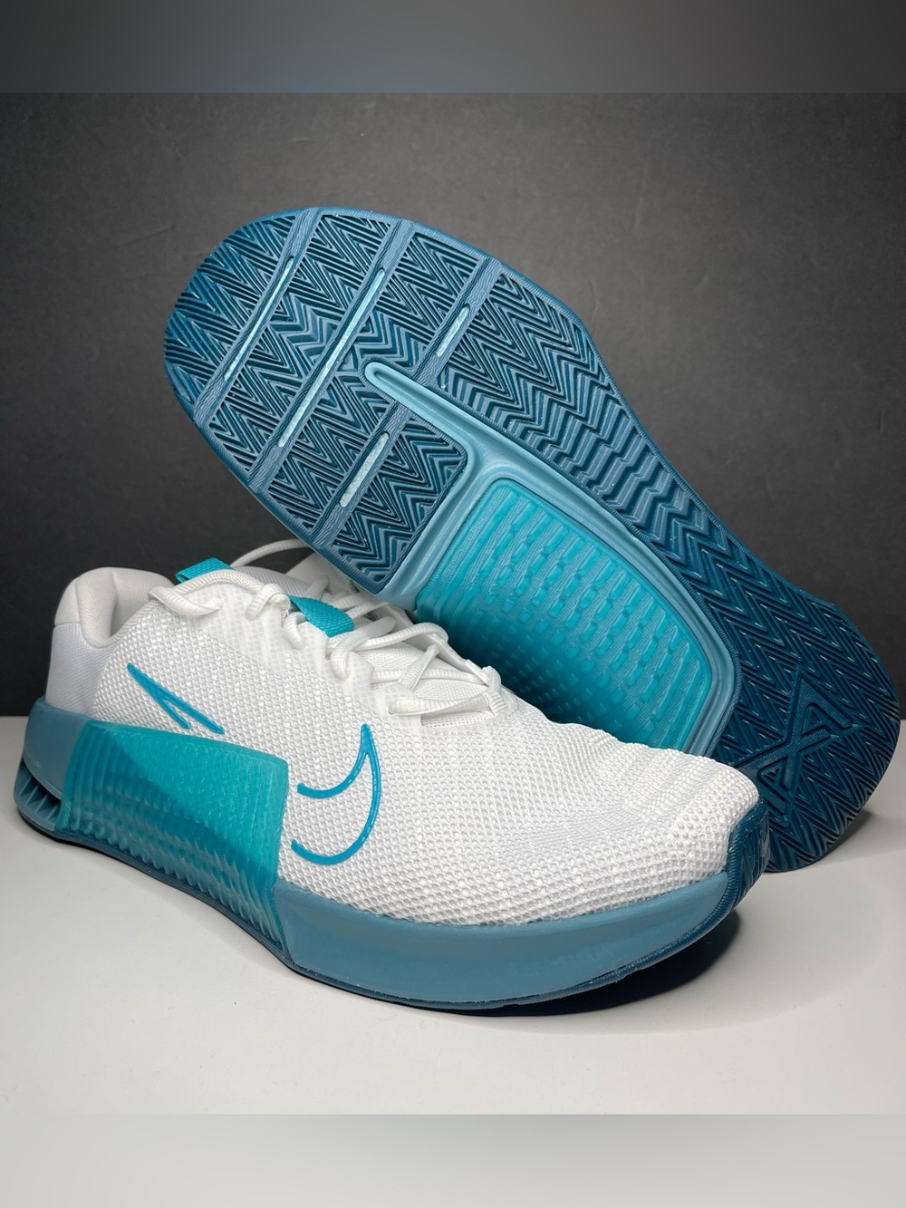 Nike Metcon 9 White/Teal DZ2617-105 Men’s Size 11.5